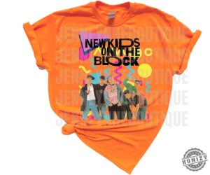 Nkotb Neon Donnie Joey Danny Jordan Jonathan Concert Music Magic Summer 2024 New Kids On The Block Shirt honizy 2