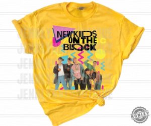 Nkotb Neon Donnie Joey Danny Jordan Jonathan Concert Music Magic Summer 2024 New Kids On The Block Shirt honizy 4