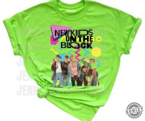 Nkotb Neon Donnie Joey Danny Jordan Jonathan Concert Music Magic Summer 2024 New Kids On The Block Shirt honizy 6