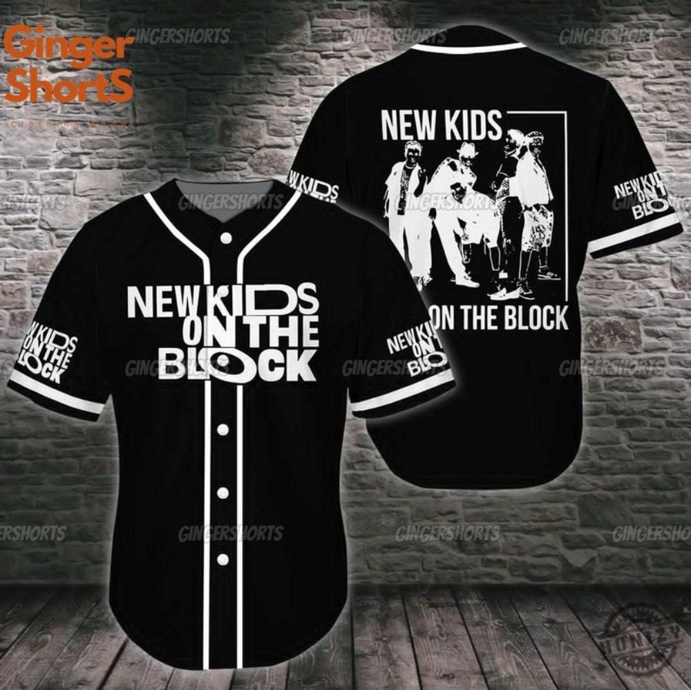 Nkotb New Kids On The Block Baseball Jersey 3D Over Printed Shirt