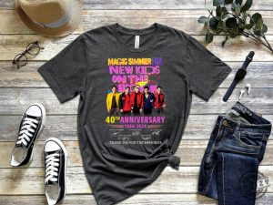 Magic Summer 2024 New Kids On The Block 40Th Anniversary 1984 2024 Nkotb Vintage Shirt honizy 4