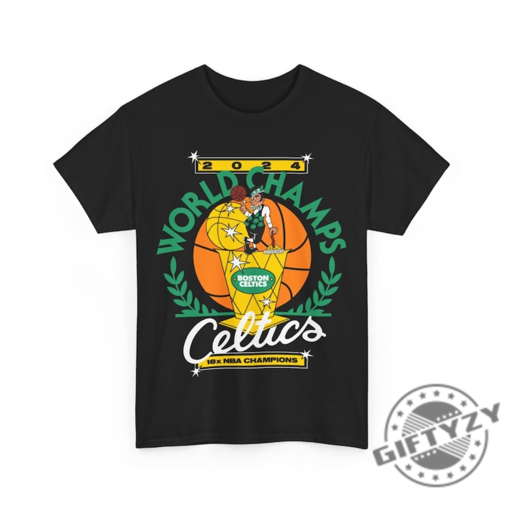 2024 World Champions Boston Celtics Nba Shirt