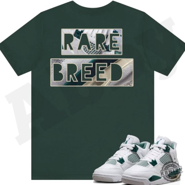 Rare Breed Shirt To Match Jordan 4 Oxidized Green Sneaker honizy 1