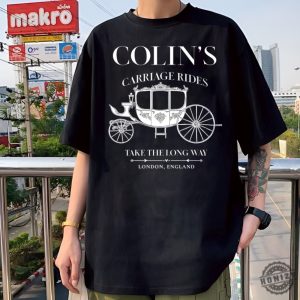 Penelope And Colin Carriage Scene Bridgerton Polin Season Shirt honizy 4