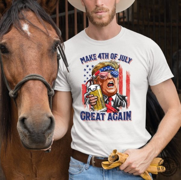 Make 4Th Of July Great Again Donald Trump Shirt honizy 2