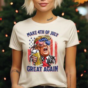 Make 4Th Of July Great Again Donald Trump Shirt honizy 4