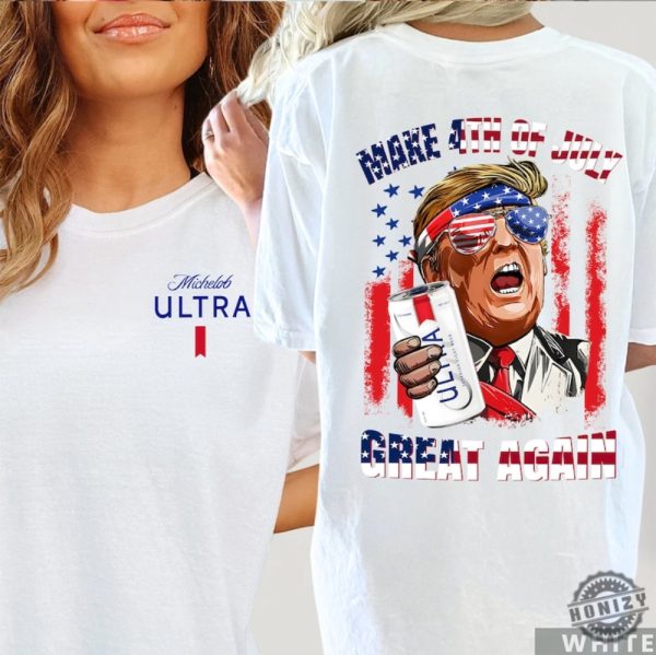 Make 4Th Of July Great Again Michelob Ultra Shirt honizy 1