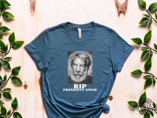 Rip Donald Sutherland President Snow Hunger Games Shirt honizy 2