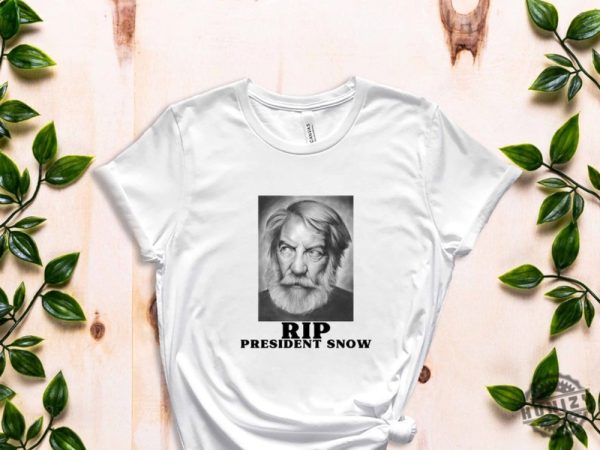 Rip Donald Sutherland President Snow Hunger Games Shirt honizy 3
