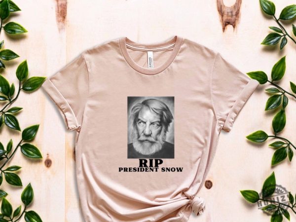 Rip Donald Sutherland President Snow Hunger Games Shirt honizy 4