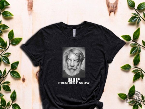 Rip Donald Sutherland President Snow Hunger Games Shirt honizy 5
