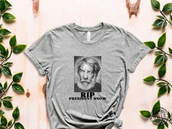 Rip Donald Sutherland President Snow Hunger Games Shirt honizy 6