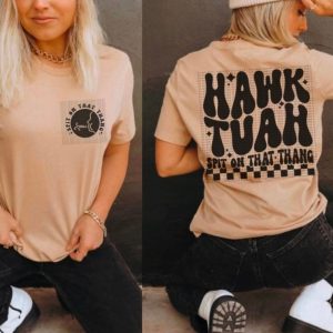 Hawk Tuah Spit On That Thang Funny Summer Shirt honizy 4