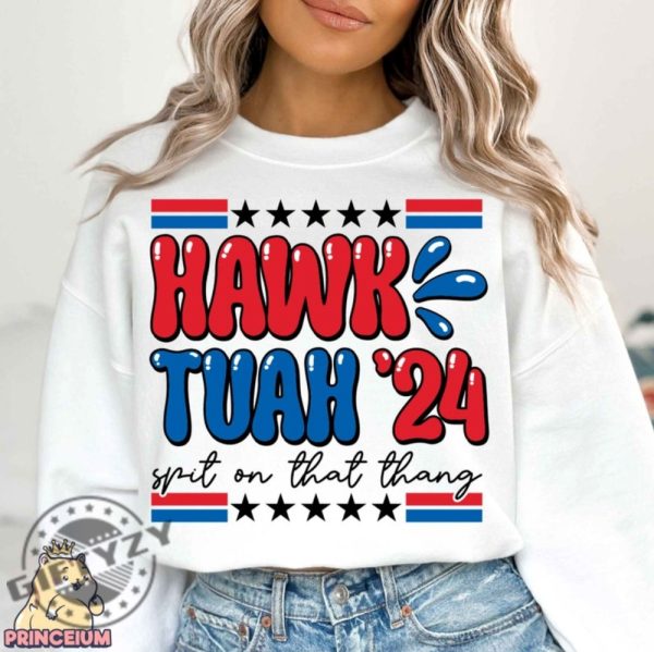 Hawk Tuah Spit On That Thang Funny Shirt honizy 2