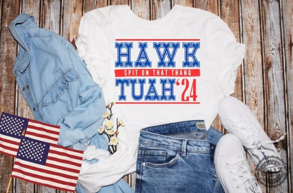 Hawk Tuah Spit On That Thang Funny Design Shirt honizy 1