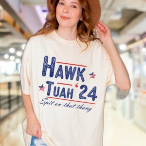 Hawk Tuah 2024 Spit On That Thang Hawk Tuah Spit On That Thing Girl Shirt honizy 2
