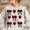 Coquette Bow Halloween Horror Movies Spooky Season Shirt honizy 3