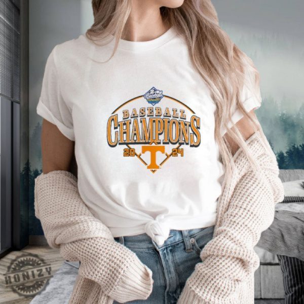 Tennessee Volunteers 2024 Sec Baseball Conference Tournament Champions Curveball Break Shirt honizy 1