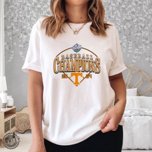 Tennessee Volunteers 2024 Sec Baseball Conference Tournament Champions Curveball Break Shirt honizy 2
