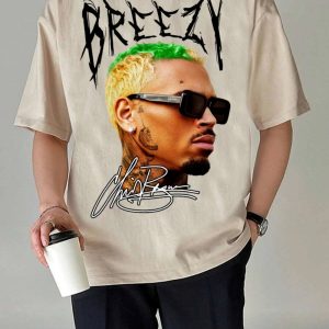 Chris Brown Gifts Fan Shirt honizy 2