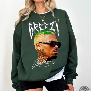 Chris Brown Gifts Fan Shirt honizy 4