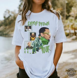 Chris Brown 1111 Tour 2024 Chris Brown Fan Shirt honizy 2