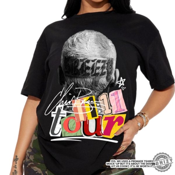 Chris Brown 1111 Tour Shirt Chris Brown Concert Gift honizy 1