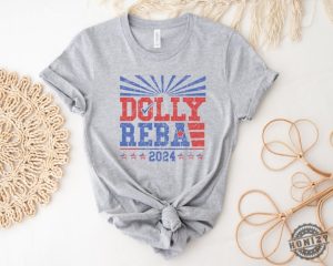 Dolly Reba 2024 4Th Of July Country Music Shirt honizy 3