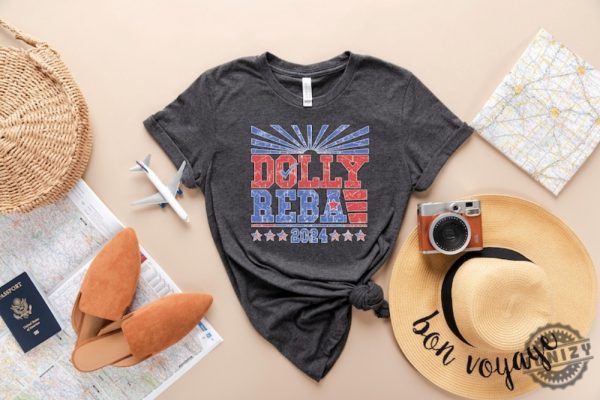 Dolly Reba 2024 4Th Of July Country Music Shirt honizy 4