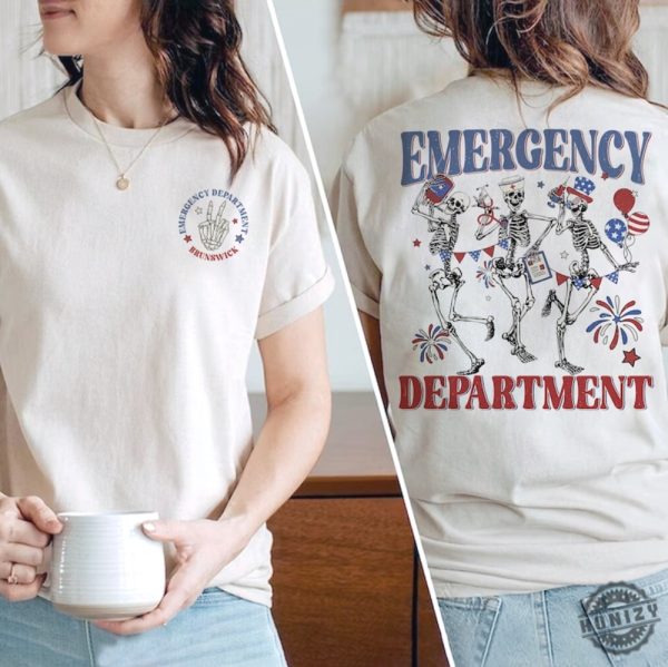 Emergency Department 4Th Of July Shirt honizy 2