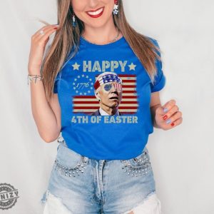 Biden 4Th Of July Funny Fourth Of July Happy 4Th Of Jul Easter American Flag Shirt honizy 2