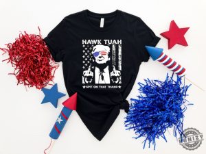 Hawk Tuah 24 Spit On That Thang 2024 Shirt Donald Trump 2024 Shirt Funny 4Th Of July Tee honizy 2