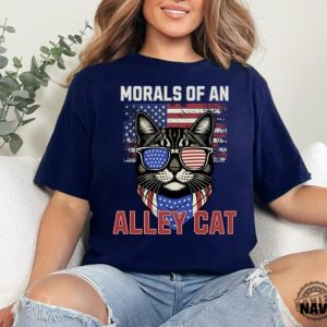 Alley Cat Funny Debate Shirt Election Presidential Debate Republican Political Debate 2024 Morals Of Alley Cat Debate Shirt honizy 7