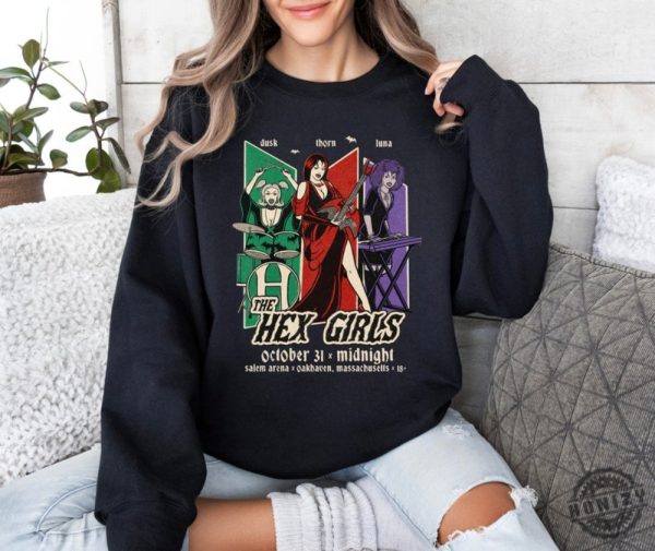 The Hex Girls Rock Band Halloween Retro 90S Shirt honizy 1