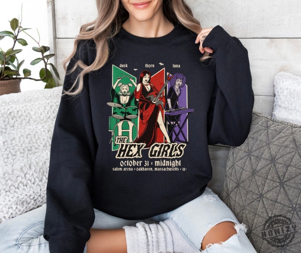 The Hex Girls Rock Band Halloween Retro 90S Shirt
