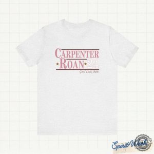 Election Sabrina Carpenter Chappell Roan For President 24 Pink Pony Club Liberty Justice And Freedom For All Midwest Princess Good Luck Babe Shirt honizy 4