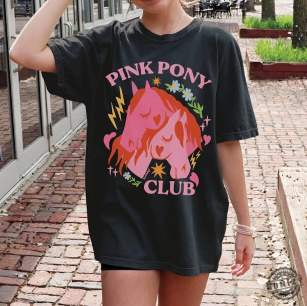 Pink Pony Club Cute Chappell Roan Inspired Graphic Shirt honizy 1