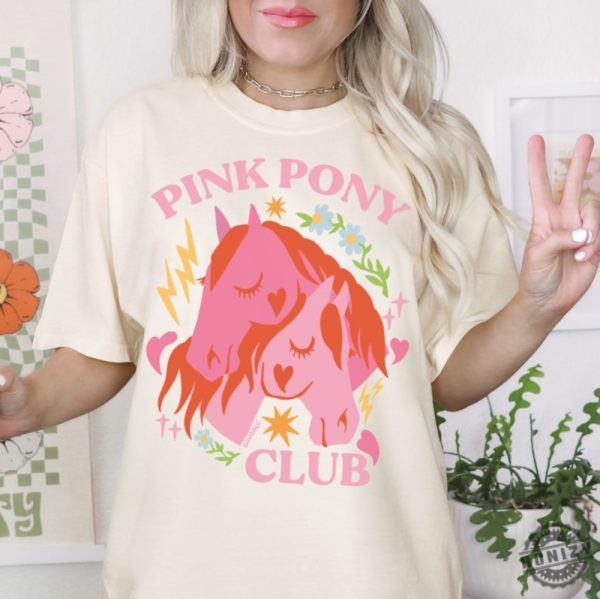 Pink Pony Club Cute Chappell Roan Inspired Graphic Shirt honizy 5
