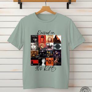 Raised On 90S Rb Album Cover Shirt Music Artist Sweatshirt Music Lover Tshirt Black History Hoodie Nostalgia Shirt honizy 4