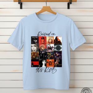 Raised On 90S Rb Album Cover Shirt Music Artist Sweatshirt Music Lover Tshirt Black History Hoodie Nostalgia Shirt honizy 6