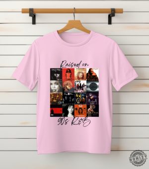 Raised On 90S Rb Album Cover Shirt Music Artist Sweatshirt Music Lover Tshirt Black History Hoodie Nostalgia Shirt honizy 7