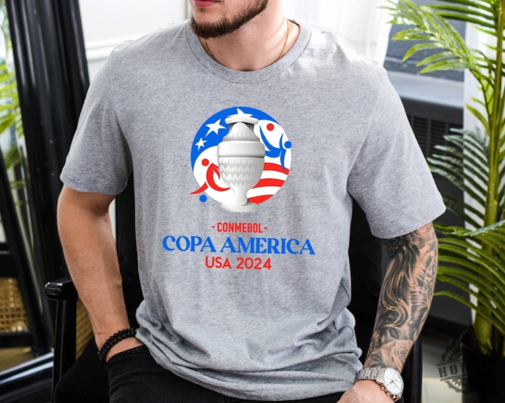 Copa America Usa 2024 Tshirt Soccer Fan Sweatshirt Football Tournament Apparel Football Championship Hoodie Cup Shirt