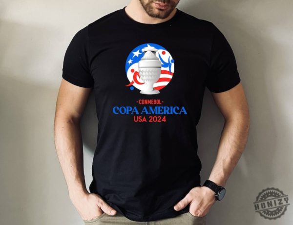Copa America Usa 2024 Tshirt Soccer Fan Sweatshirt Football Tournament Apparel Football Championship Hoodie Cup Shirt honizy 2