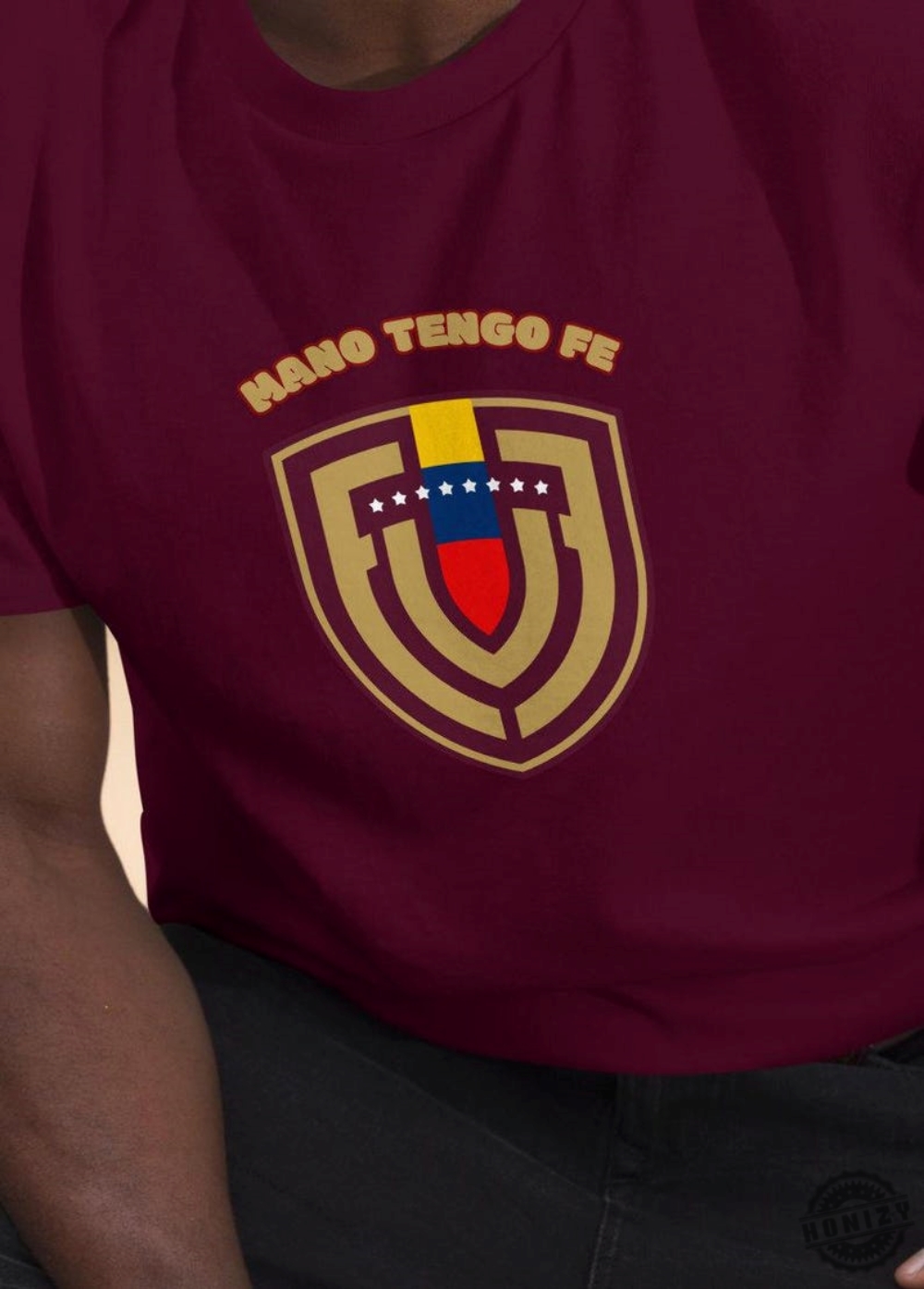 Mano Tengo Fe Shirt Venezuela Soccer Team Sweatshirt La Vinotinto Hoodie Copa America Mundial De Futbol Tshirt Venezuela National Soccer Team Unisex Classic Shirt