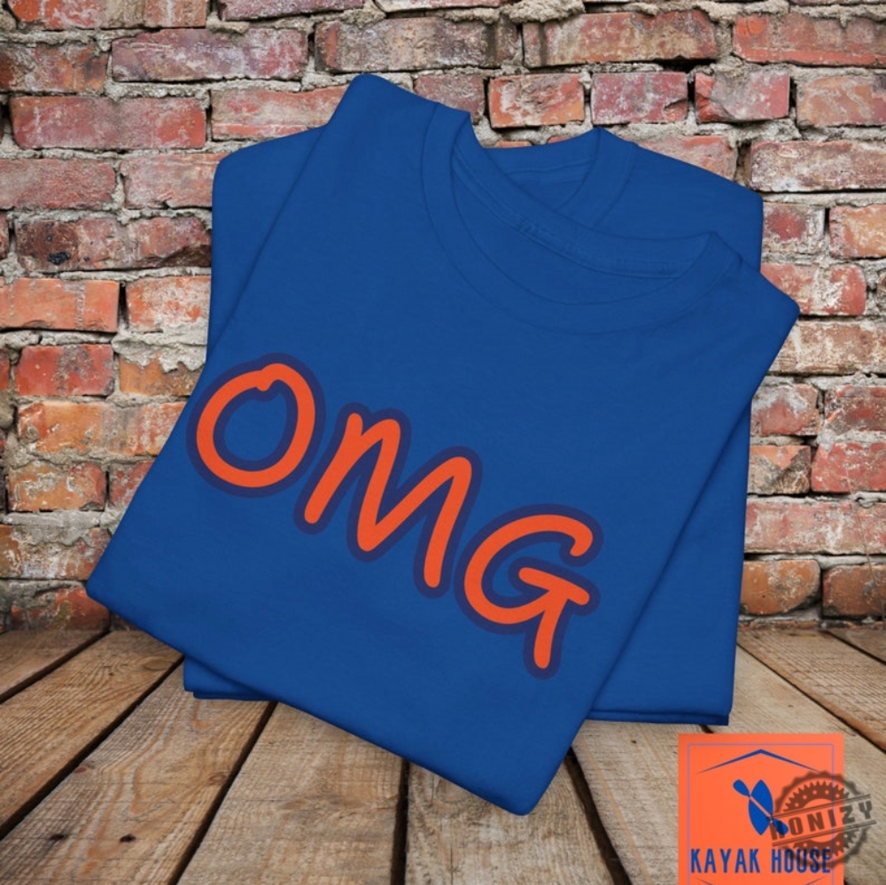 Omg Mets Shirt Funny Met Gift Mets Anthem Song Mets Jose Iglesias Baseball Singer Candelita Infielder Win Streak Grimace Shirt