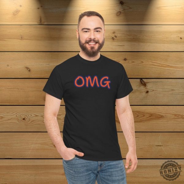 Omg Mets Shirt Funny Met Gift Mets Anthem Song Mets Jose Iglesias Baseball Singer Candelita Infielder Win Streak Grimace Shirt honizy 5