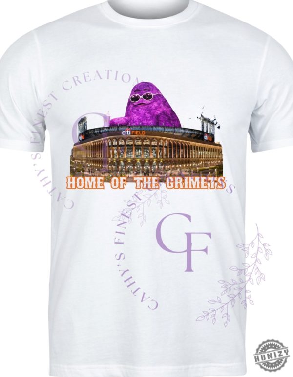 Home Of The Grimets New York Mets Grimace Shirt honizy 1