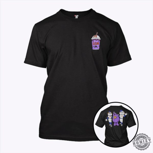 Lgm New York Mets And Friends Grimace Monster Shirt honizy 1