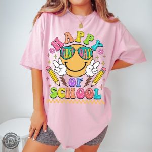 Teacher Gift First Day Of School Sweatshirt Back To School Tshirt 1St Day Of School Shirt honizy 5