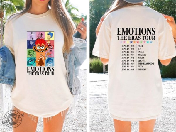 Emotions The Eras Tour Twosided Inside Out 2 Shirt honizy 1